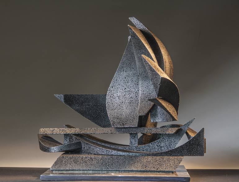 Print of Abstract Boat Sculpture by Richard Arfsten