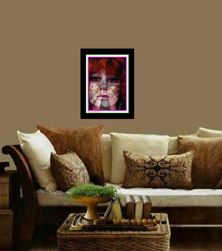 Original Conceptual People Printmaking by Richard Arfsten