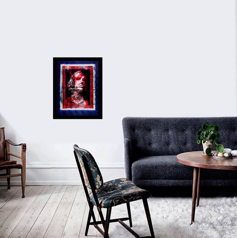 Original Conceptual People Printmaking by Richard Arfsten