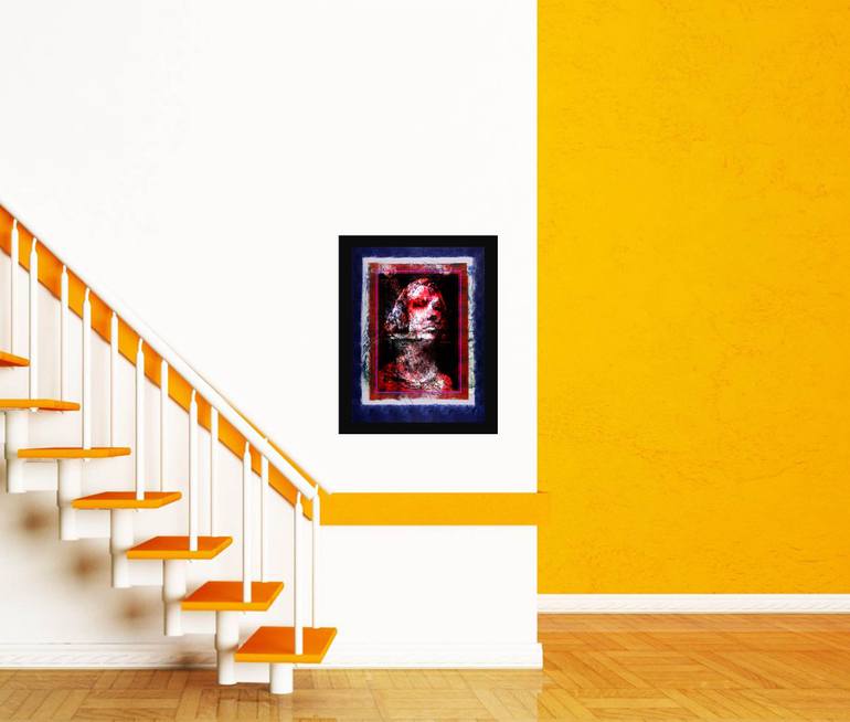 Original Conceptual People Printmaking by Richard Arfsten