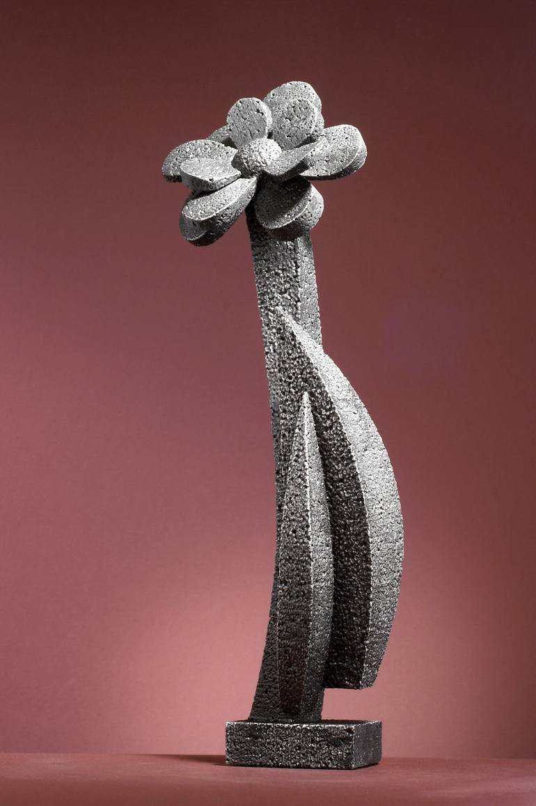 Original Conceptual Floral Sculpture by Richard Arfsten