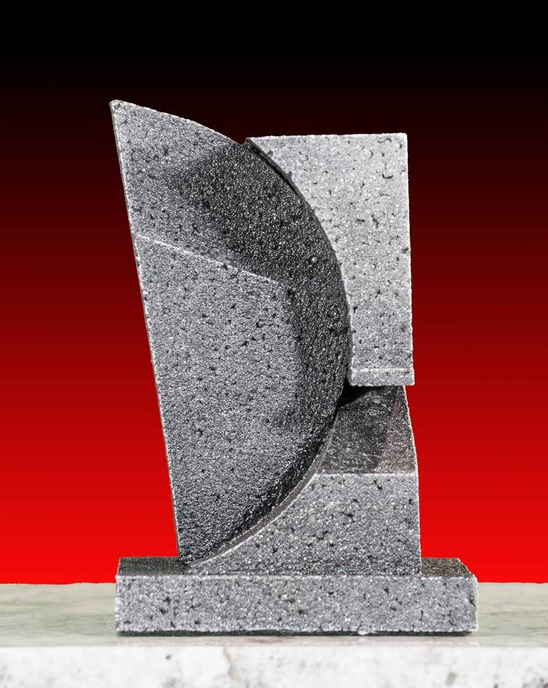 Original Cubism Abstract Sculpture by Richard Arfsten