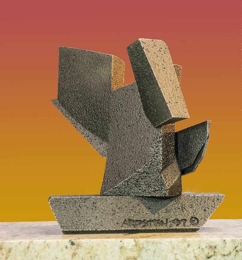 Original Abstract Sculpture by Richard Arfsten