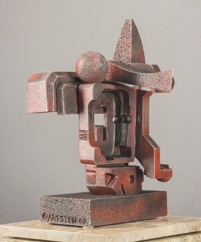 Original Abstract Technology Sculpture by Richard Arfsten