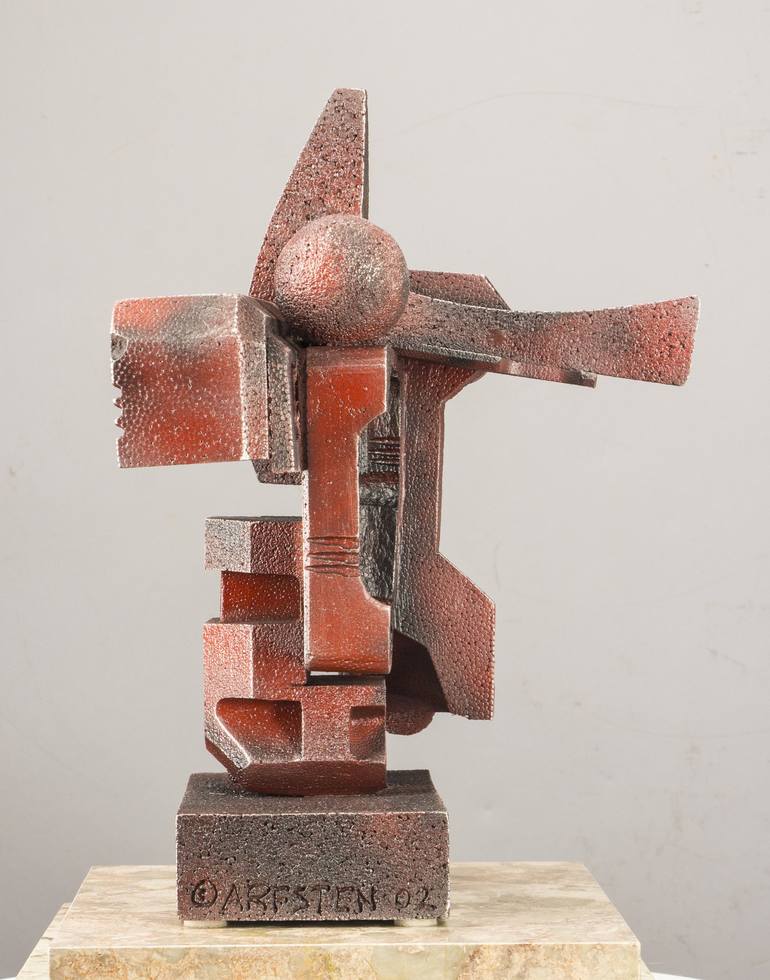 Original Abstract Technology Sculpture by Richard Arfsten