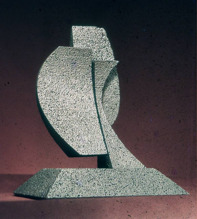 Original Cubism Abstract Sculpture by Richard Arfsten