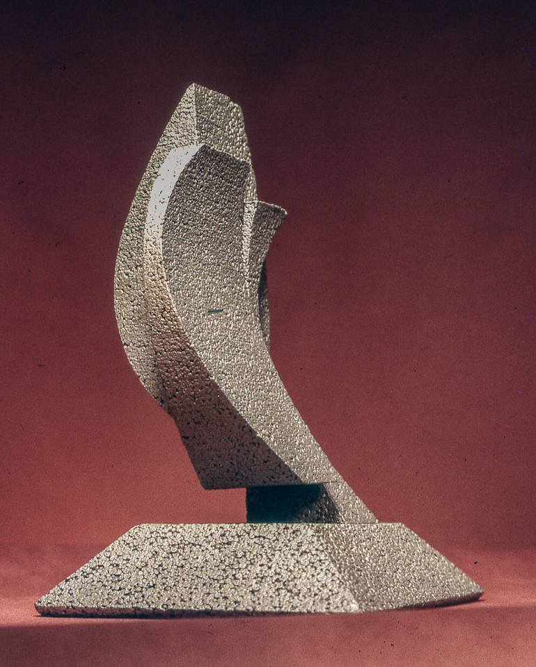 Original Cubism Abstract Sculpture by Richard Arfsten