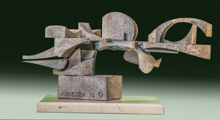 Original Abstract Fantasy Sculpture by Richard Arfsten