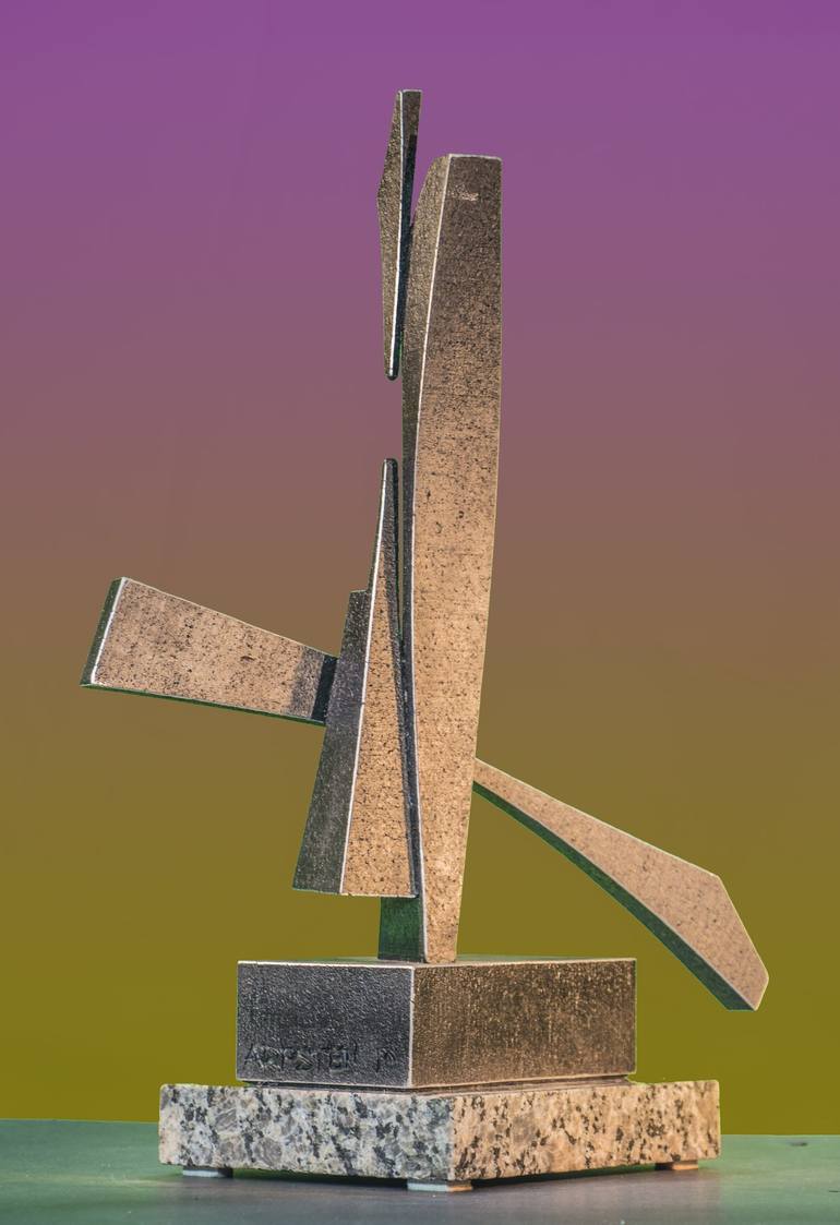 Original Conceptual Abstract Sculpture by Richard Arfsten