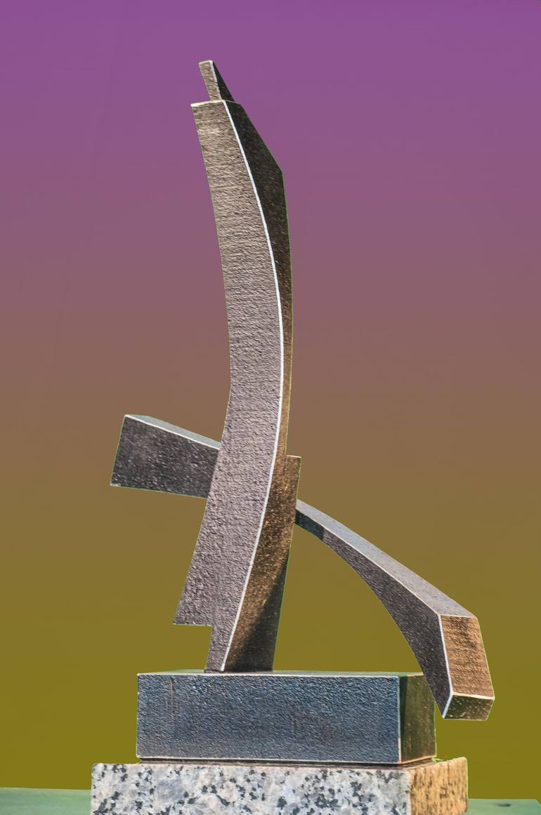 Original Conceptual Abstract Sculpture by Richard Arfsten