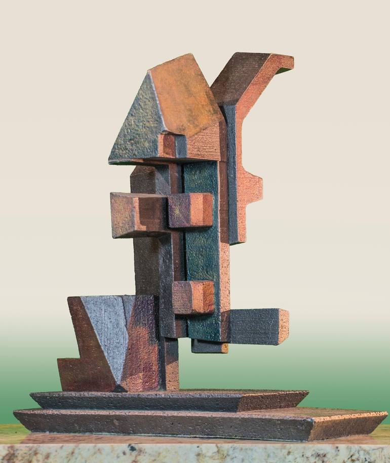 Original Abstract Expressionism Abstract Sculpture by Richard Arfsten