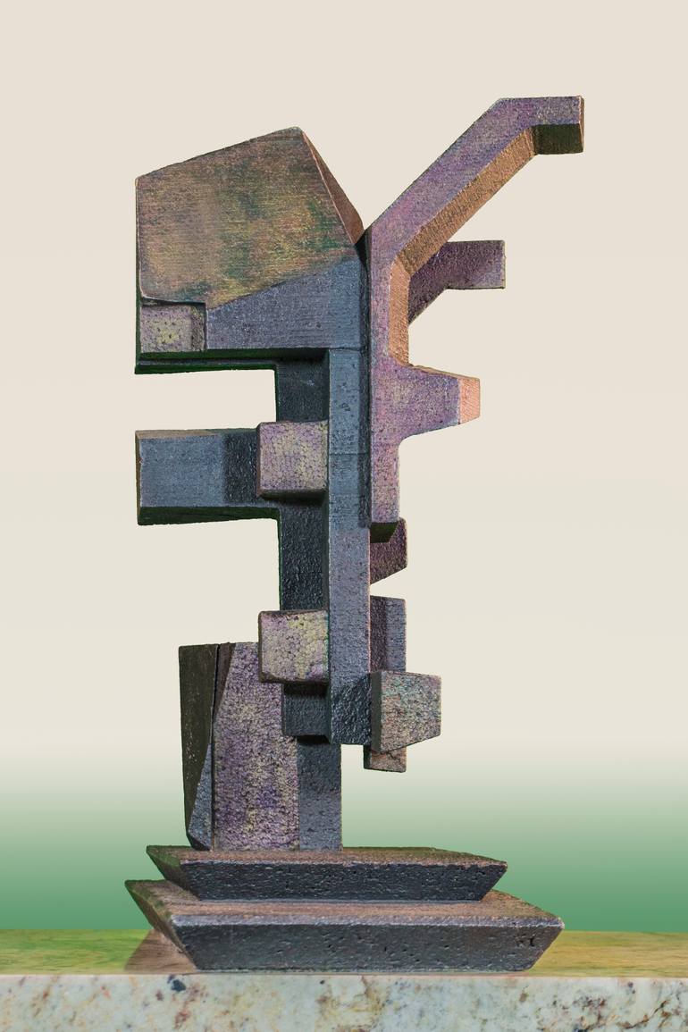 Original Abstract Expressionism Abstract Sculpture by Richard Arfsten
