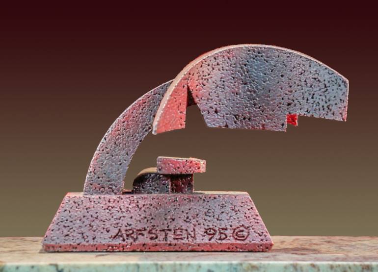 Original Conceptual Abstract Sculpture by Richard Arfsten