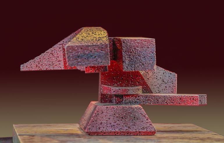 Original Abstract Sculpture by Richard Arfsten