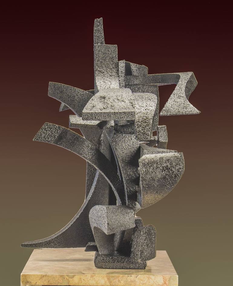 Original Abstract Expressionism Abstract Sculpture by Richard Arfsten