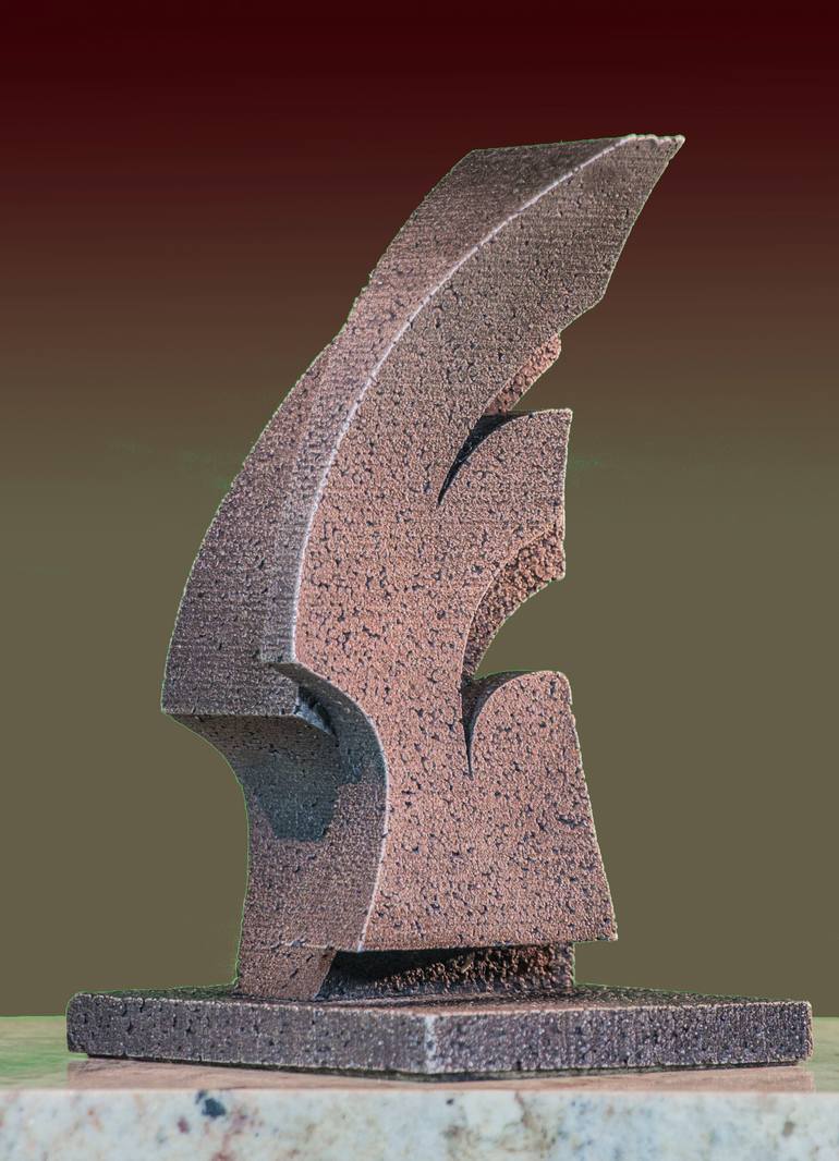Original Cubism Abstract Sculpture by Richard Arfsten