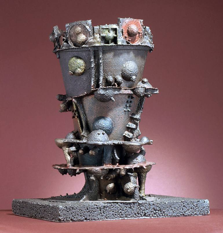 Original Abstract Fantasy Sculpture by Richard Arfsten