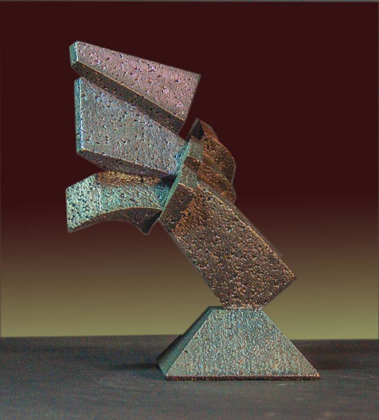 Original Conceptual Abstract Sculpture by Richard Arfsten