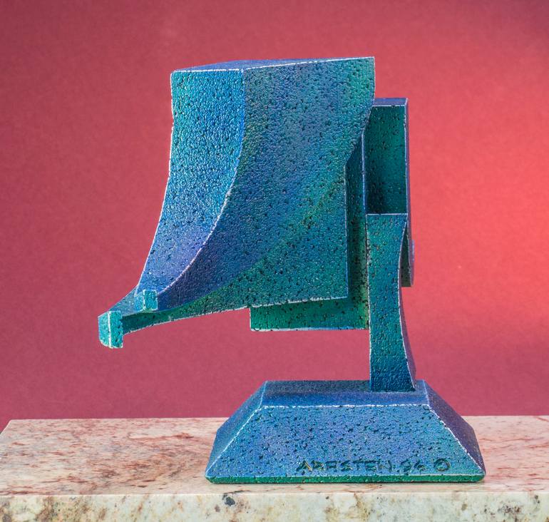 Original Abstract Expressionism Abstract Sculpture by Richard Arfsten
