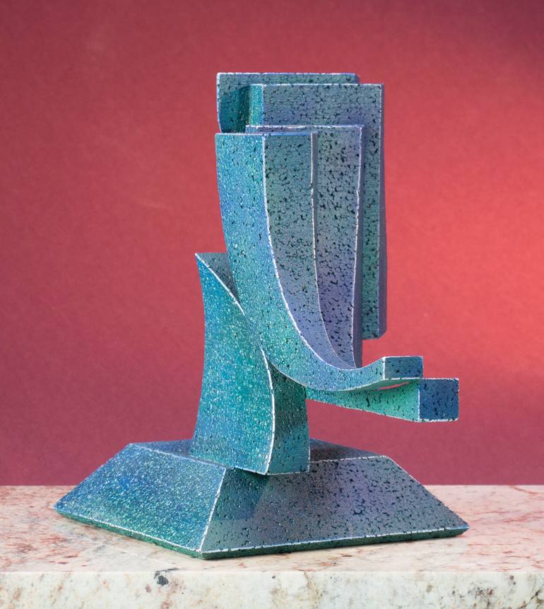 Original Abstract Expressionism Abstract Sculpture by Richard Arfsten