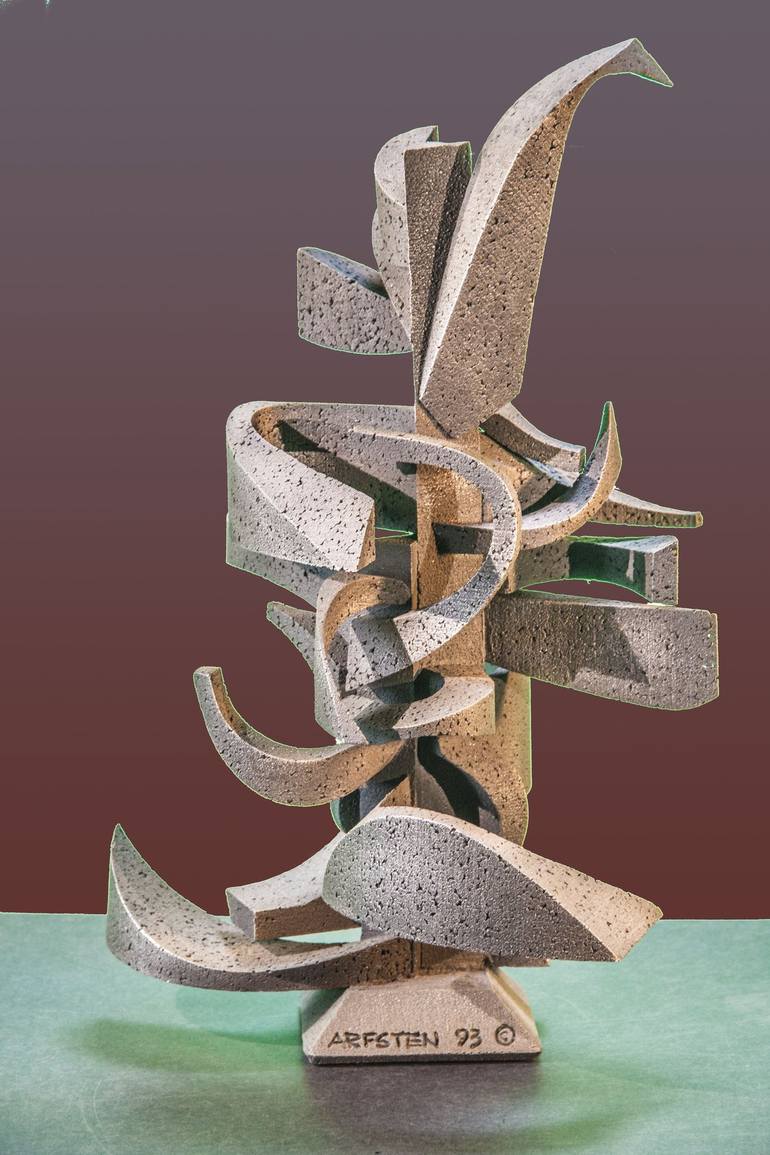 Original Conceptual Abstract Sculpture by Richard Arfsten