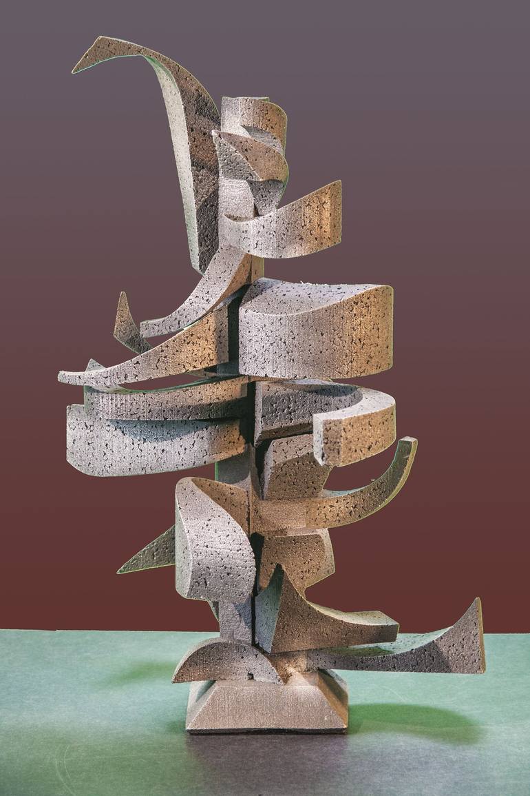 Original Conceptual Abstract Sculpture by Richard Arfsten