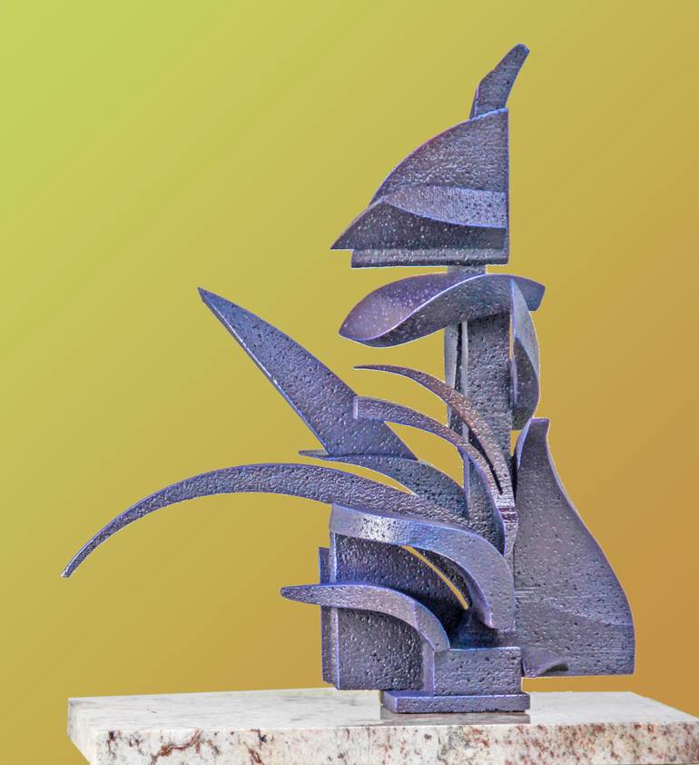 Original Abstract Expressionism Abstract Sculpture by Richard Arfsten