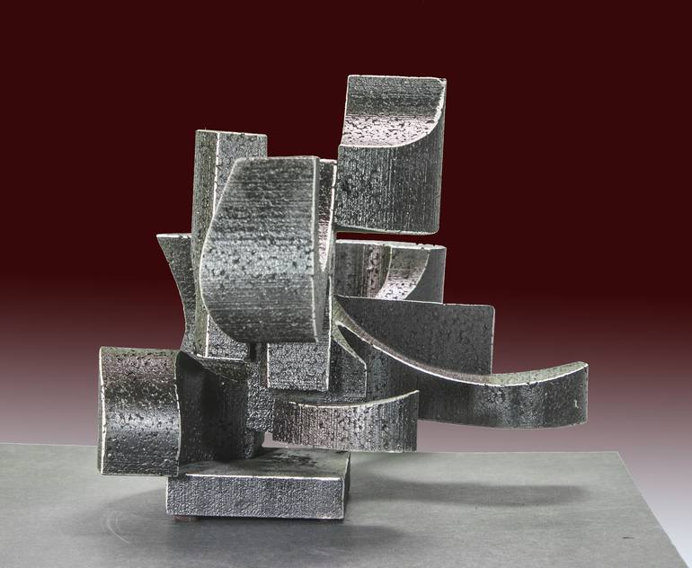 Original Abstract Expressionism Abstract Sculpture by Richard Arfsten