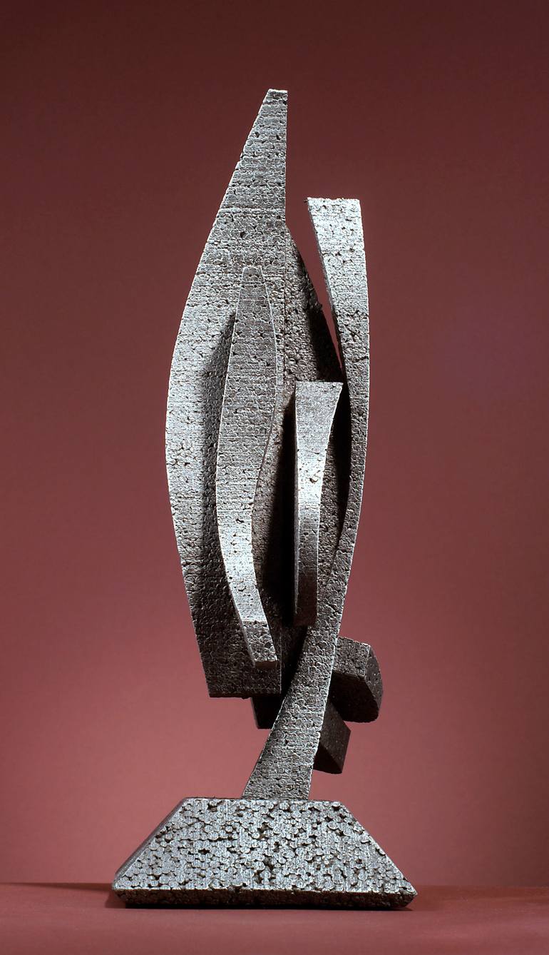 Original Cubism Abstract Sculpture by Richard Arfsten