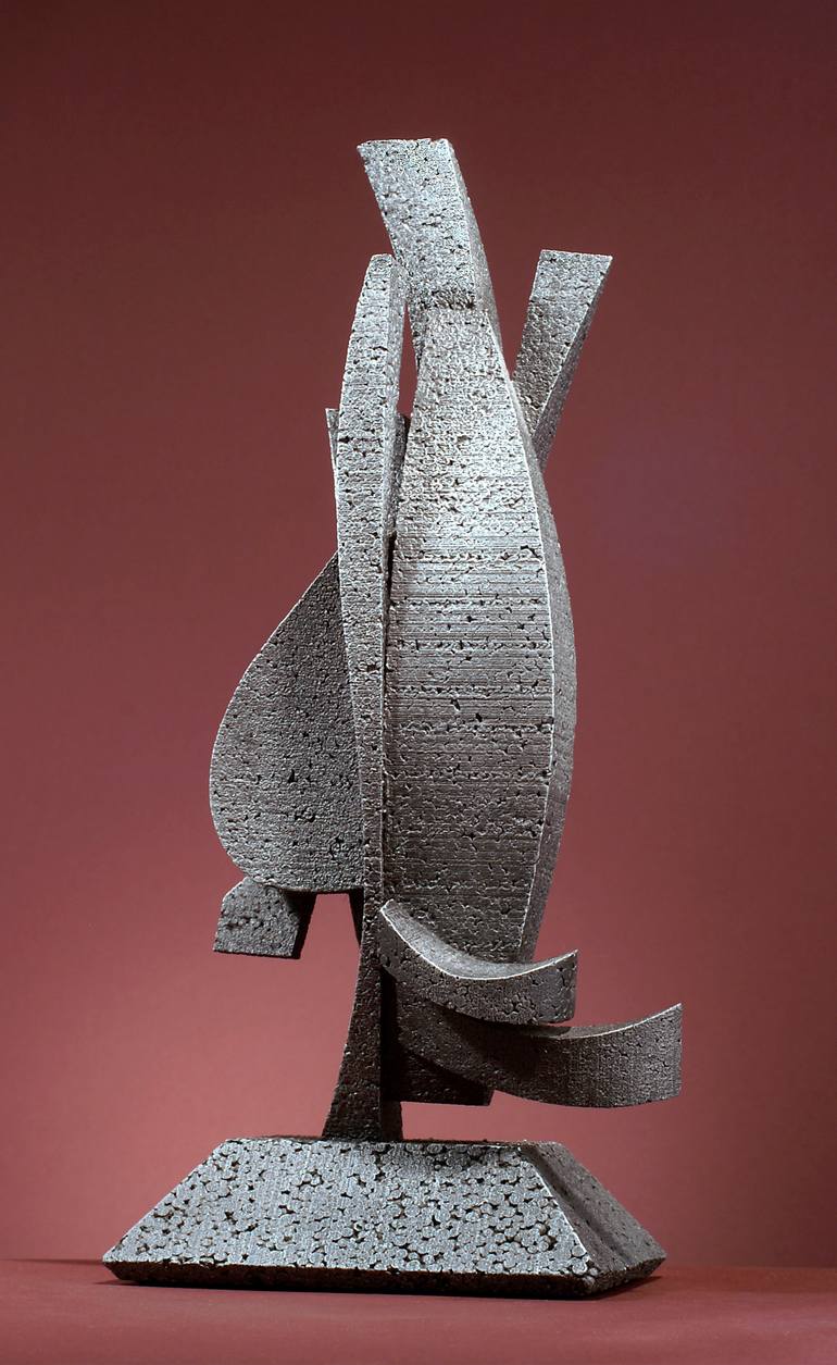 Original Cubism Abstract Sculpture by Richard Arfsten