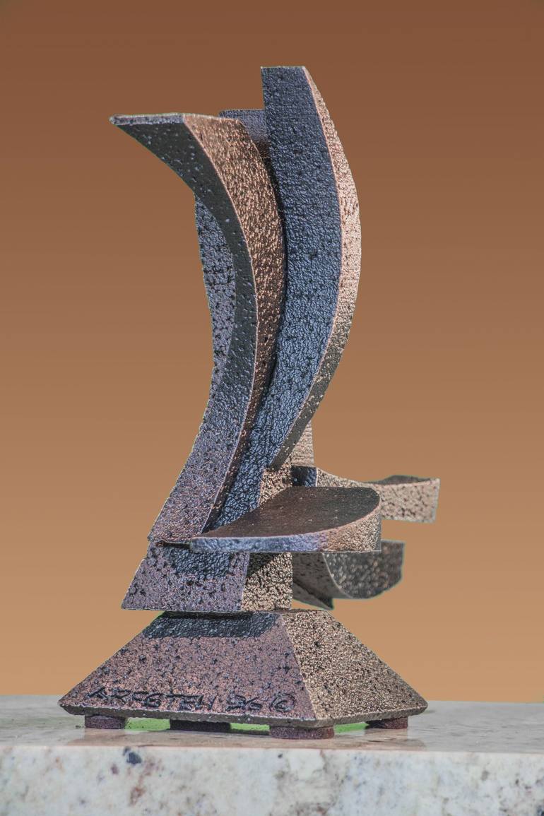 Original Abstract Expressionism Abstract Sculpture by Richard Arfsten