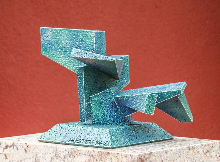 Original Abstract Expressionism Abstract Sculpture by Richard Arfsten