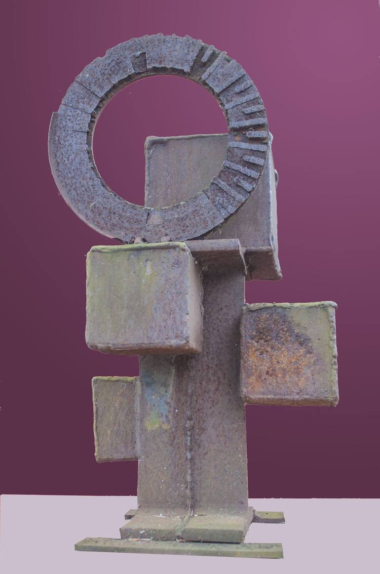 Print of Cubism Abstract Sculpture by Richard Arfsten