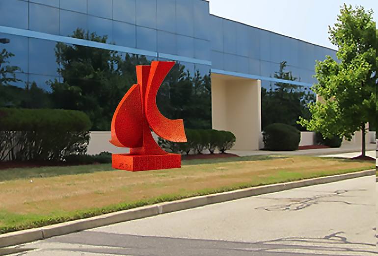 Original Abstract Sculpture by Richard Arfsten