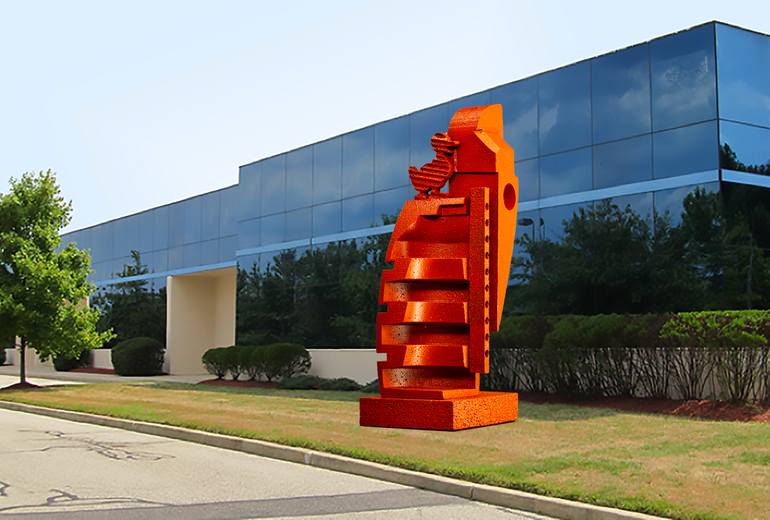 Original Conceptual Politics Sculpture by Richard Arfsten