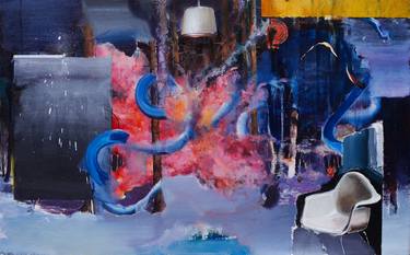 Original Conceptual Landscape Paintings by Marin Costiuc