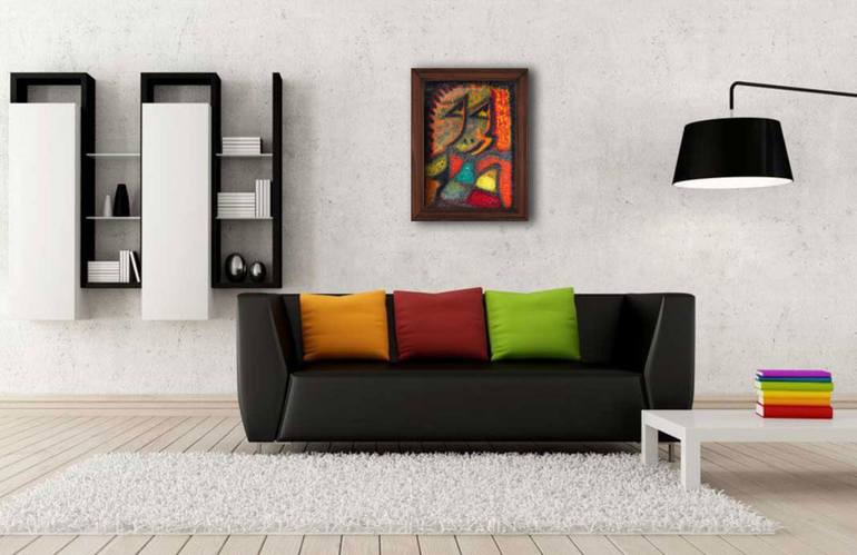 Original Modernism Women Painting by Cushbinshad Adbinad