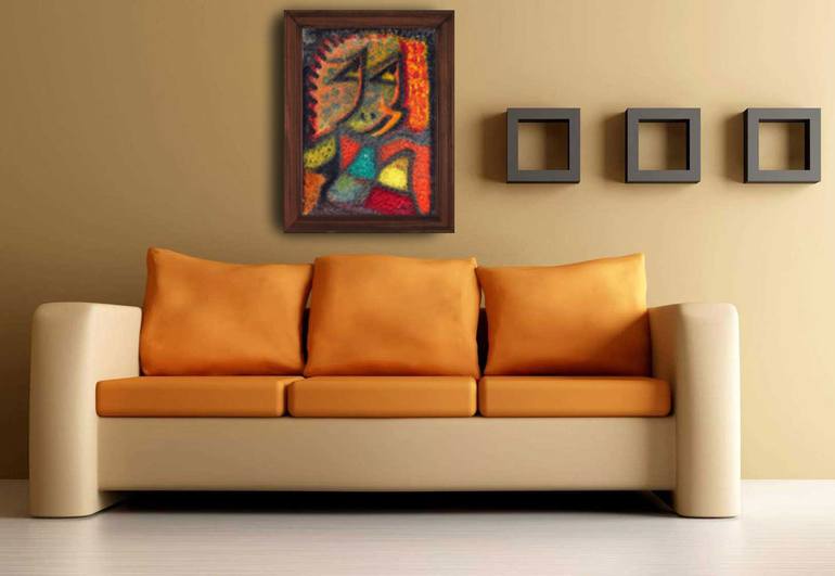 Original Modernism Women Painting by Cushbinshad Adbinad