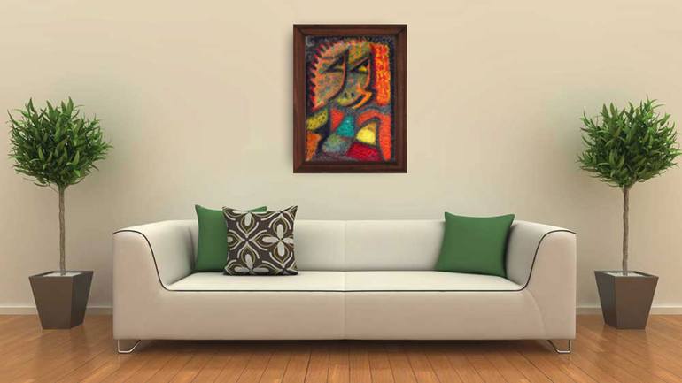 Original Modernism Women Painting by Cushbinshad Adbinad