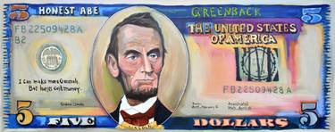 Abraham Lincoln Five Dollar Bill thumb