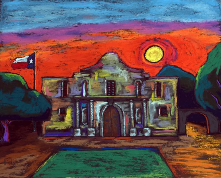 Remembering The Alamo - Print
