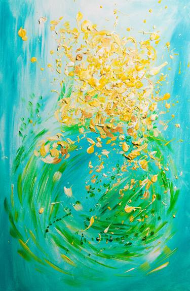 Print of Expressionism Floral Paintings by Tanya Lasovsky