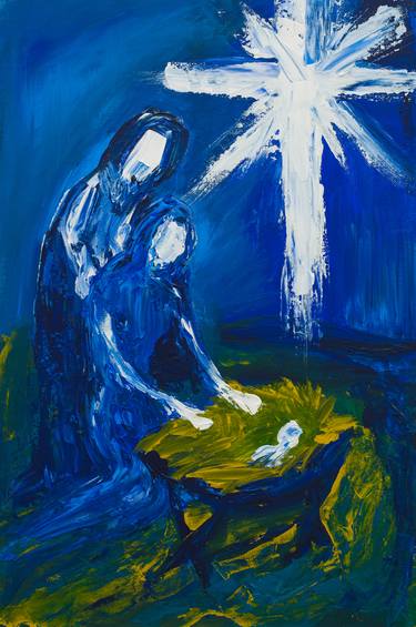 Print of Expressionism Religion Paintings by Tanya Lasovsky