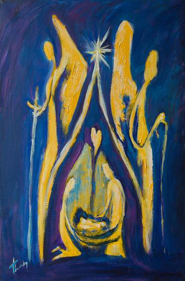 Original Expressionism Religion Paintings by Tanya Lasovsky