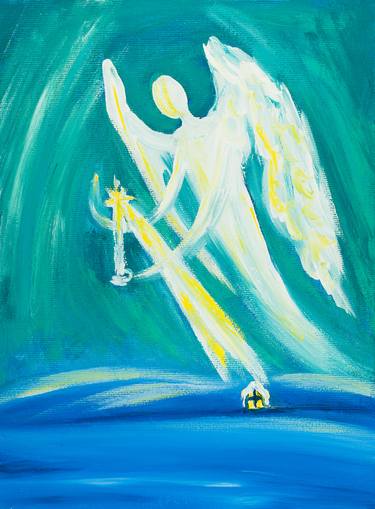 Print of Expressionism Religion Paintings by Tanya Lasovsky