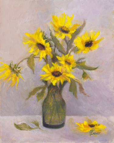 Original Still Life Paintings by Mary Sauer