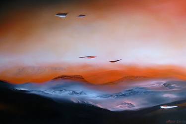 Print of Outer Space Paintings by Dejan Vucelic