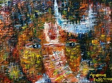 Original Impressionism Culture Paintings by Aparna Patil