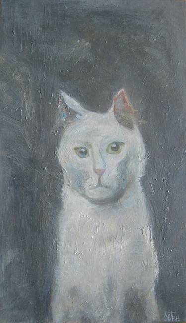 Print of Portraiture Cats Paintings by Sergey Prin