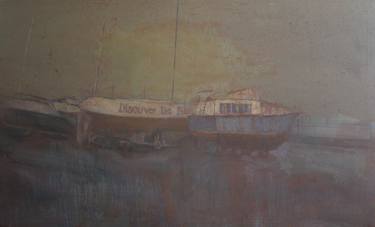 Print of Modern Yacht Paintings by Sergey Prin